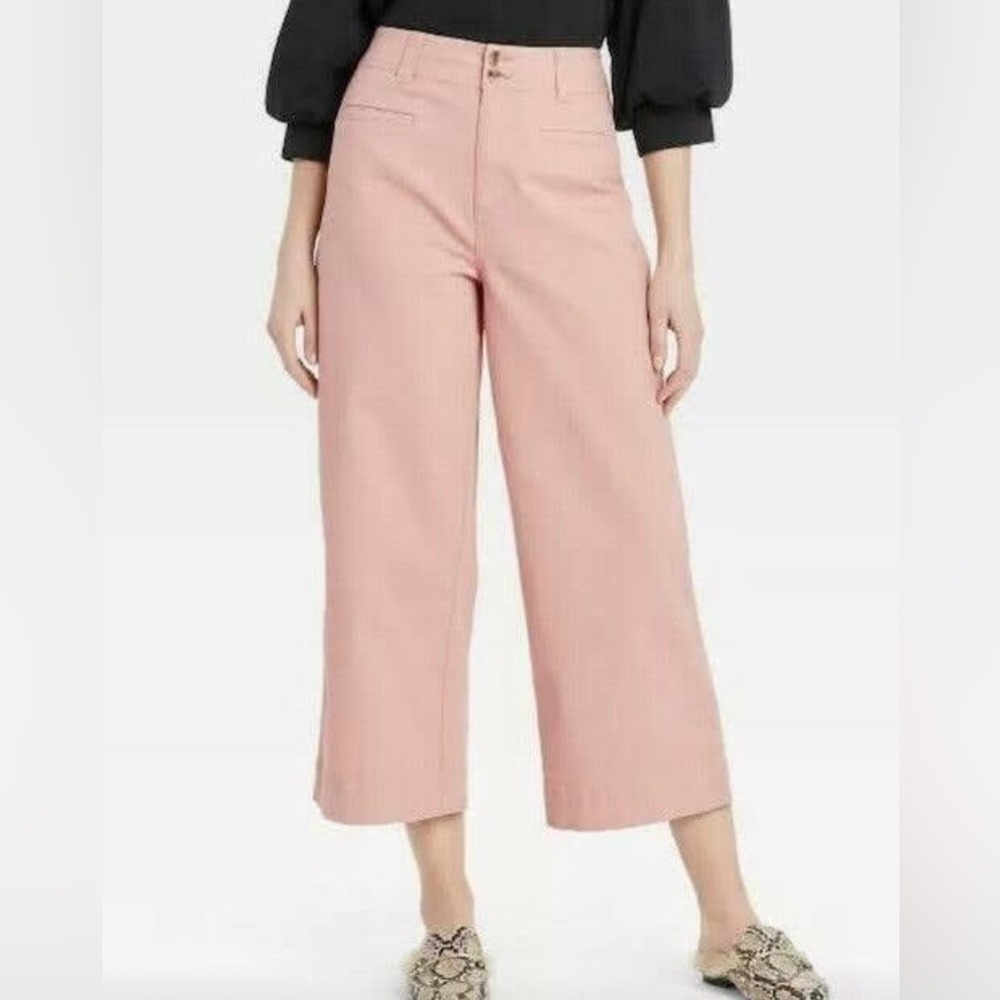 Pink High Waisted Pants